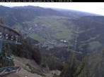 Archiv Foto Webcam Blick auf Oberammergau (Laber Bahn Bergstation) 19:00