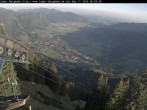 Archiv Foto Webcam Blick auf Oberammergau (Laber Bahn Bergstation) 06:00