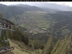 Archiv Foto Webcam Blick auf Oberammergau (Laber Bahn Bergstation) 15:00