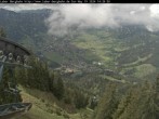 Archiv Foto Webcam Blick auf Oberammergau (Laber Bahn Bergstation) 13:00