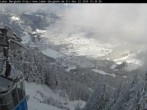 Archiv Foto Webcam Blick auf Oberammergau (Laber Bahn Bergstation) 09:00