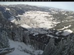 Archiv Foto Webcam Blick auf Oberammergau (Laber Bahn Bergstation) 09:00