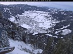 Archiv Foto Webcam Blick auf Oberammergau (Laber Bahn Bergstation) 15:00