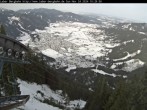 Archiv Foto Webcam Blick auf Oberammergau (Laber Bahn Bergstation) 09:00