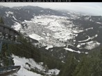 Archiv Foto Webcam Blick auf Oberammergau (Laber Bahn Bergstation) 11:00