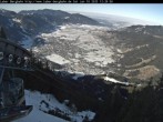 Archiv Foto Webcam Blick auf Oberammergau (Laber Bahn Bergstation) 11:00