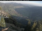 Archiv Foto Webcam Blick auf Oberammergau (Laber Bahn Bergstation) 06:00