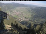 Archiv Foto Webcam Blick auf Oberammergau (Laber Bahn Bergstation) 07:00