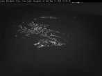 Archived image Webcam View of Oberammergau (Laber Bahn mountain station) 03:00