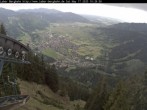 Archiv Foto Webcam Blick auf Oberammergau (Laber Bahn Bergstation) 09:00