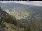 Archiv Foto Webcam Blick auf Oberammergau (Laber Bahn Bergstation) 11:00