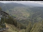 Archiv Foto Webcam Blick auf Oberammergau (Laber Bahn Bergstation) 13:00