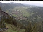 Archiv Foto Webcam Blick auf Oberammergau (Laber Bahn Bergstation) 09:00