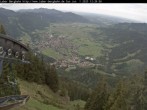 Archiv Foto Webcam Blick auf Oberammergau (Laber Bahn Bergstation) 11:00