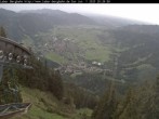 Archiv Foto Webcam Blick auf Oberammergau (Laber Bahn Bergstation) 19:00