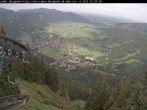 Archiv Foto Webcam Blick auf Oberammergau (Laber Bahn Bergstation) 09:00