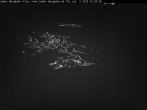 Archiv Foto Webcam Blick auf Oberammergau (Laber Bahn Bergstation) 01:00