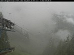Archiv Foto Webcam Blick auf Oberammergau (Laber Bahn Bergstation) 13:00