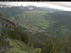 Archiv Foto Webcam Blick auf Oberammergau (Laber Bahn Bergstation) 15:00