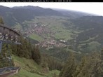 Archiv Foto Webcam Blick auf Oberammergau (Laber Bahn Bergstation) 05:00