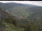 Archiv Foto Webcam Blick auf Oberammergau (Laber Bahn Bergstation) 06:00