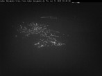 Archiv Foto Webcam Blick auf Oberammergau (Laber Bahn Bergstation) 23:00