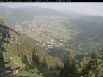 Archiv Foto Webcam Blick auf Oberammergau (Laber Bahn Bergstation) 07:00
