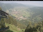 Archiv Foto Webcam Blick auf Oberammergau (Laber Bahn Bergstation) 09:00