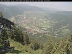 Archiv Foto Webcam Blick auf Oberammergau (Laber Bahn Bergstation) 11:00