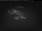 Archiv Foto Webcam Blick auf Oberammergau (Laber Bahn Bergstation) 23:00