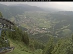 Archiv Foto Webcam Blick auf Oberammergau (Laber Bahn Bergstation) 13:00
