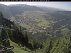 Archiv Foto Webcam Blick auf Oberammergau (Laber Bahn Bergstation) 15:00