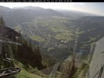 Archiv Foto Webcam Blick auf Oberammergau (Laber Bahn Bergstation) 17:00