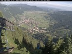 Archiv Foto Webcam Blick auf Oberammergau (Laber Bahn Bergstation) 07:00