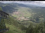 Archiv Foto Webcam Blick auf Oberammergau (Laber Bahn Bergstation) 09:00