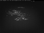 Archiv Foto Webcam Blick auf Oberammergau (Laber Bahn Bergstation) 01:00