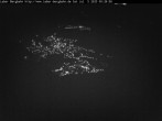 Archiv Foto Webcam Blick auf Oberammergau (Laber Bahn Bergstation) 23:00