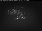 Archiv Foto Webcam Blick auf Oberammergau (Laber Bahn Bergstation) 01:00