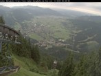 Archiv Foto Webcam Blick auf Oberammergau (Laber Bahn Bergstation) 07:00