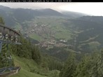 Archiv Foto Webcam Blick auf Oberammergau (Laber Bahn Bergstation) 09:00