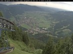 Archiv Foto Webcam Blick auf Oberammergau (Laber Bahn Bergstation) 11:00