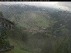 Archiv Foto Webcam Blick auf Oberammergau (Laber Bahn Bergstation) 13:00