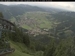 Archiv Foto Webcam Blick auf Oberammergau (Laber Bahn Bergstation) 15:00