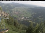 Archiv Foto Webcam Blick auf Oberammergau (Laber Bahn Bergstation) 06:00