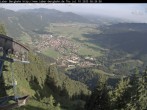 Archiv Foto Webcam Blick auf Oberammergau (Laber Bahn Bergstation) 07:00