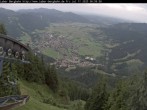 Archiv Foto Webcam Blick auf Oberammergau (Laber Bahn Bergstation) 06:00