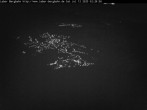 Archiv Foto Webcam Blick auf Oberammergau (Laber Bahn Bergstation) 01:00