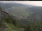 Archiv Foto Webcam Blick auf Oberammergau (Laber Bahn Bergstation) 06:00