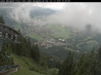 Archiv Foto Webcam Blick auf Oberammergau (Laber Bahn Bergstation) 09:00