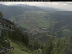 Archiv Foto Webcam Blick auf Oberammergau (Laber Bahn Bergstation) 15:00